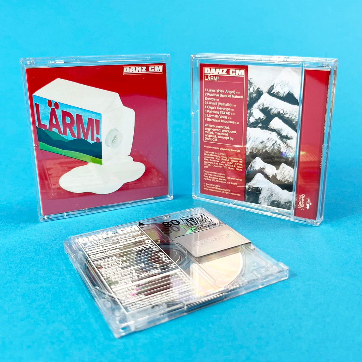Danz CM - LÄRM! [Collector's Bundle, Signed Vinyl/Booklet] – Danz CM Store