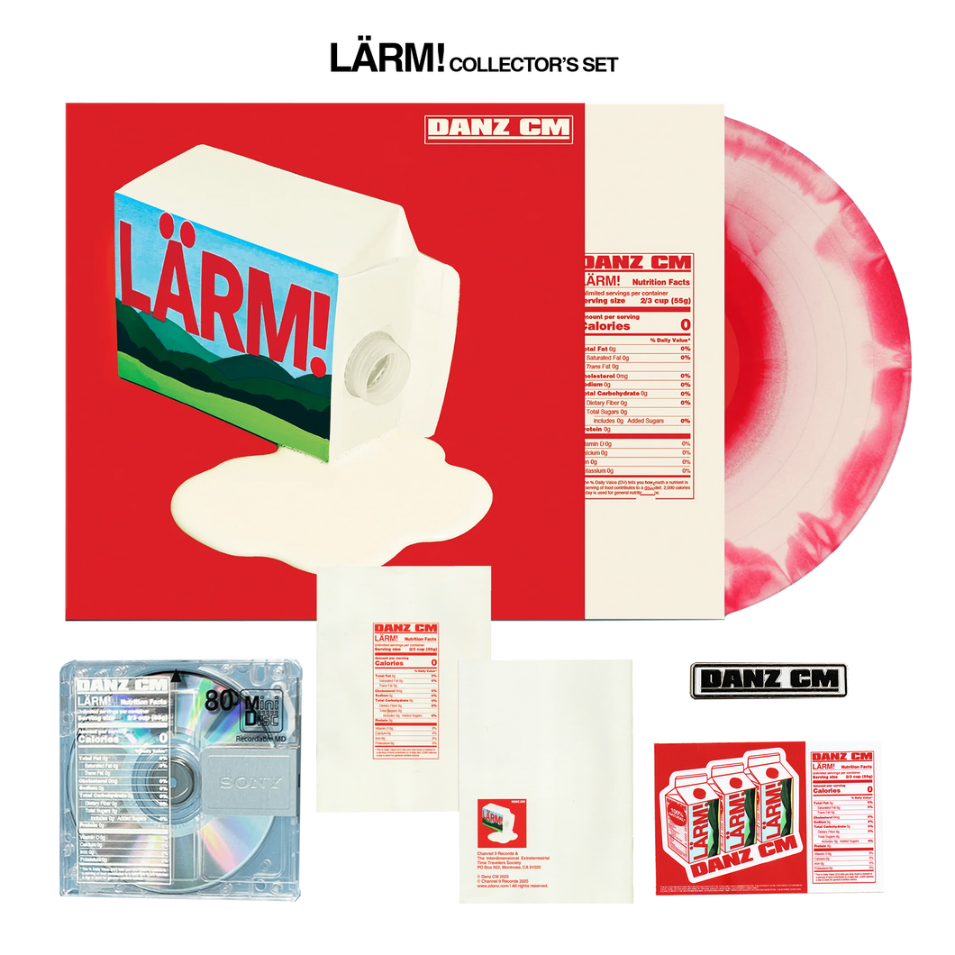 Danz CM - LÄRM! [Collector's Bundle, Signed Vinyl/Booklet] Pre-Order